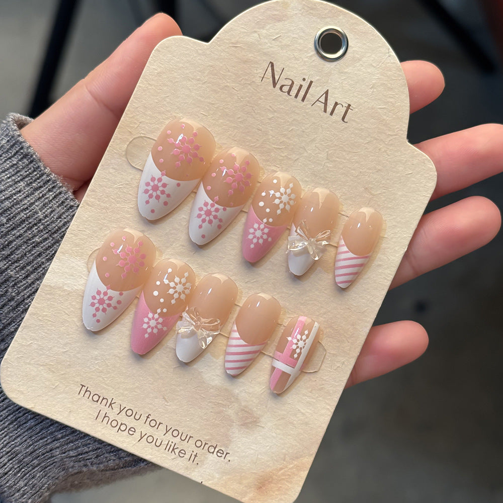 Elegant Press-On Nail Art Kit Bowlift