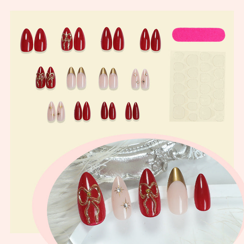 Creative artistic nail design with stylish motifs Bowlift