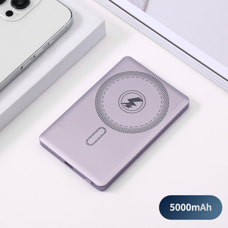 Portable power bank with inductive fast charging technology and 5000 mAh capacity Bowlift