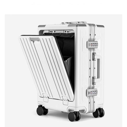 Expandable Hard-Shell Rolling Travel Trolley