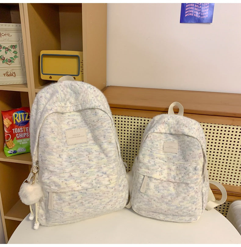 Cozy Textured Backpack