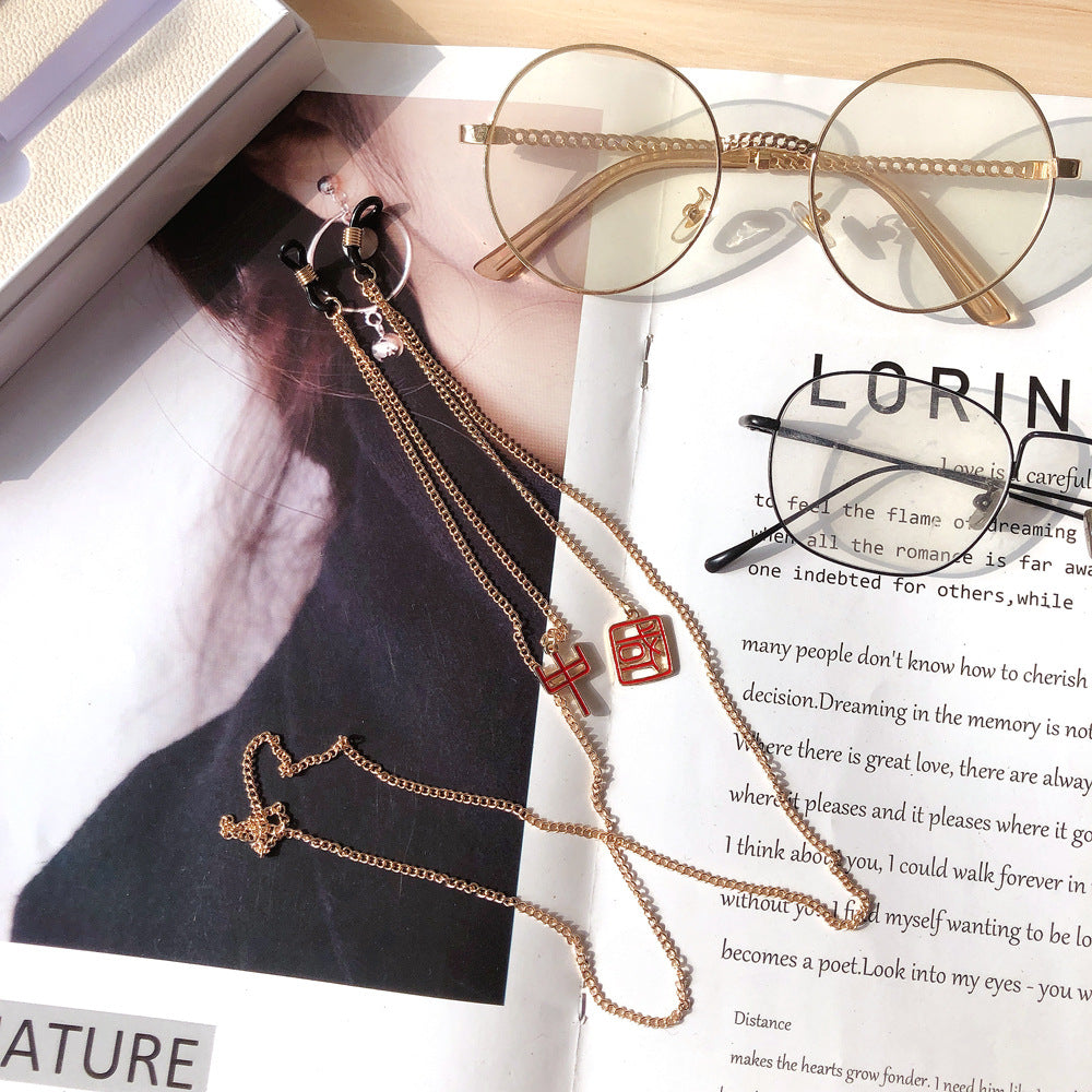 Chic Decorative Eyewear Chain Bowlift