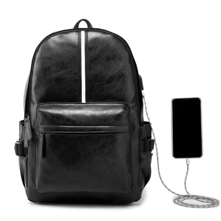 Stylish backpack with USB port Bowlift