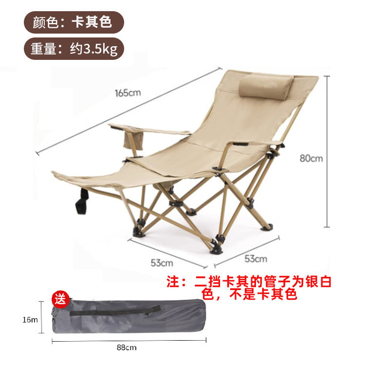 Comfortable camping chair with adjustable backrest Bowlift