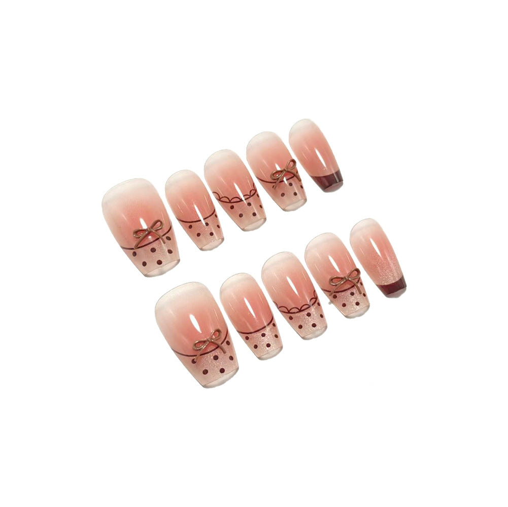 Artificial Nails in Elegant Minimalist Design Bowlift