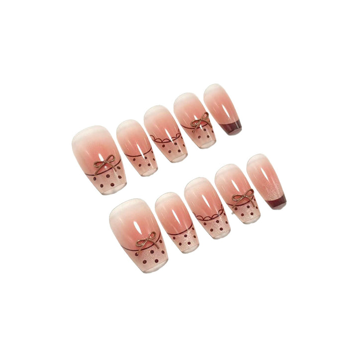 Artificial Nails in Elegant Minimalist Design Bowlift