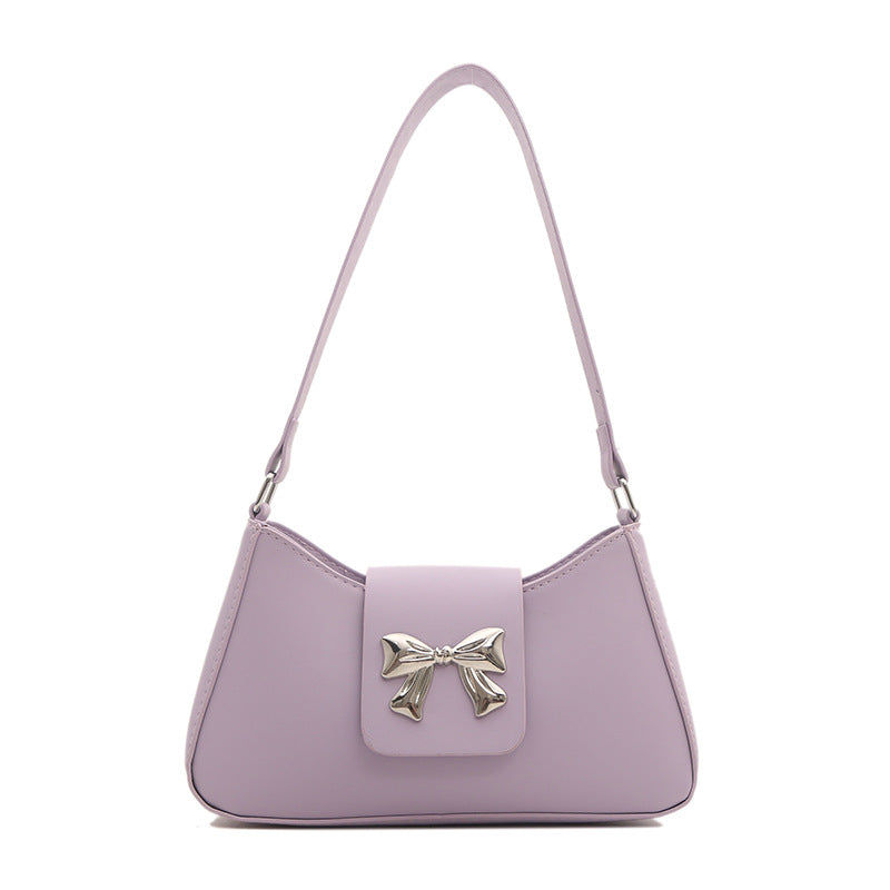 Stylish Bow Accent Handbag Bowlift