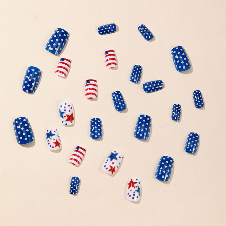 Patriotic Celebration Nail Art Bowlift