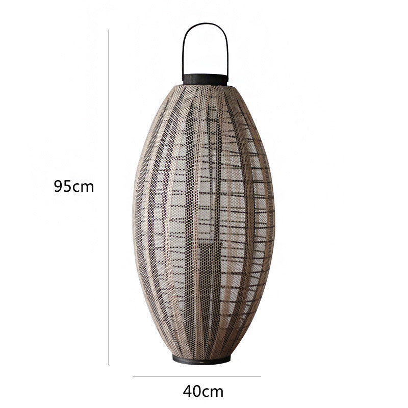 Elegant lantern with metal grid Bowlift