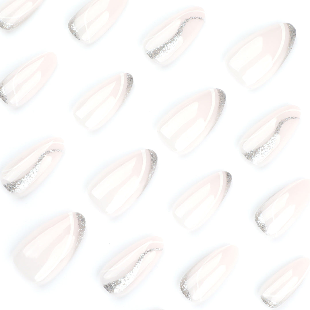 Artful nail designs with shimmering accents Bowlift
