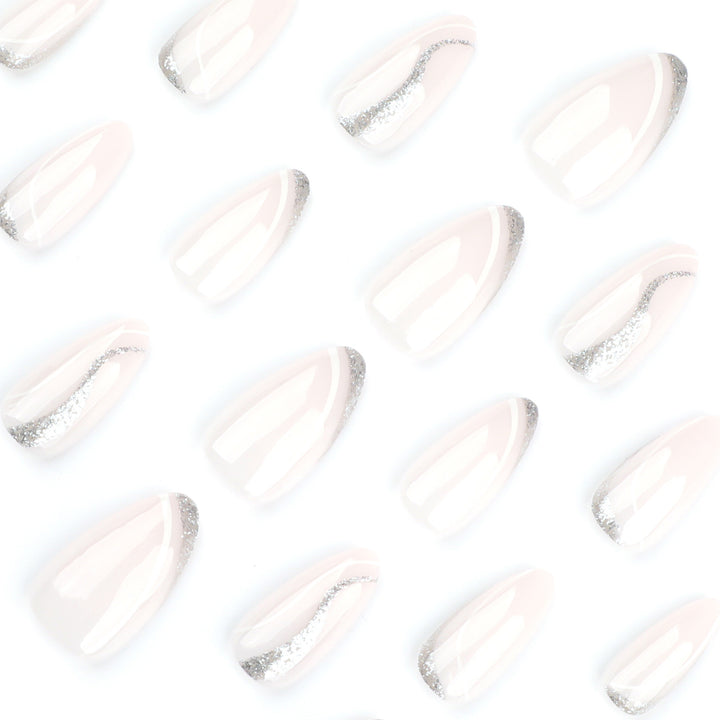 Artful nail designs with shimmering accents Bowlift