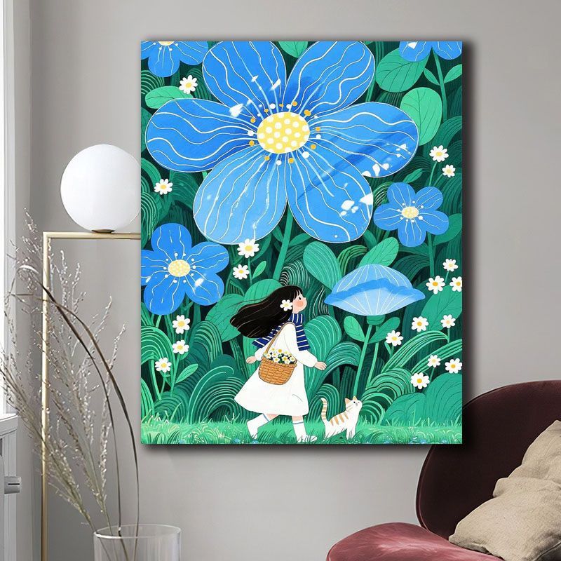 Floral Fantasy Wall Art Bowlift