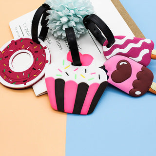 Unisex Playful Ice Cream-Themed Luggage Tag Bowlift