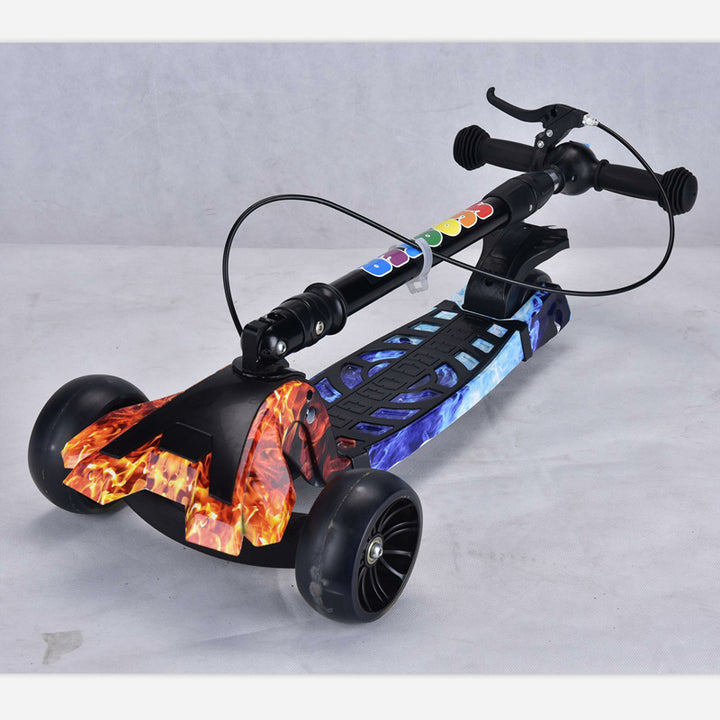 Adjustable Height Kick Scooter Bowlift