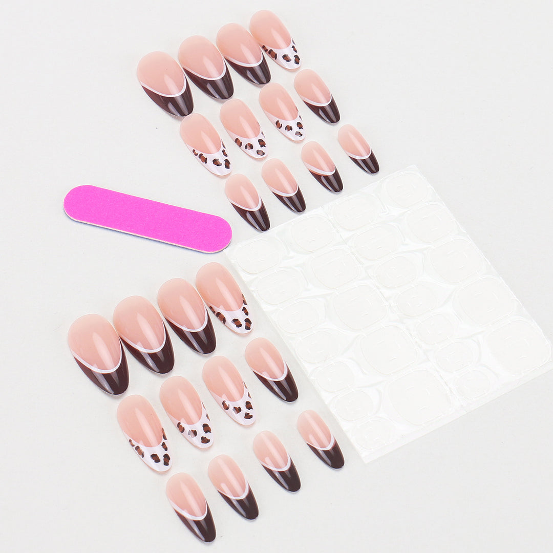 Stylish Stiletto Press-On Nail Art Set Bowlift