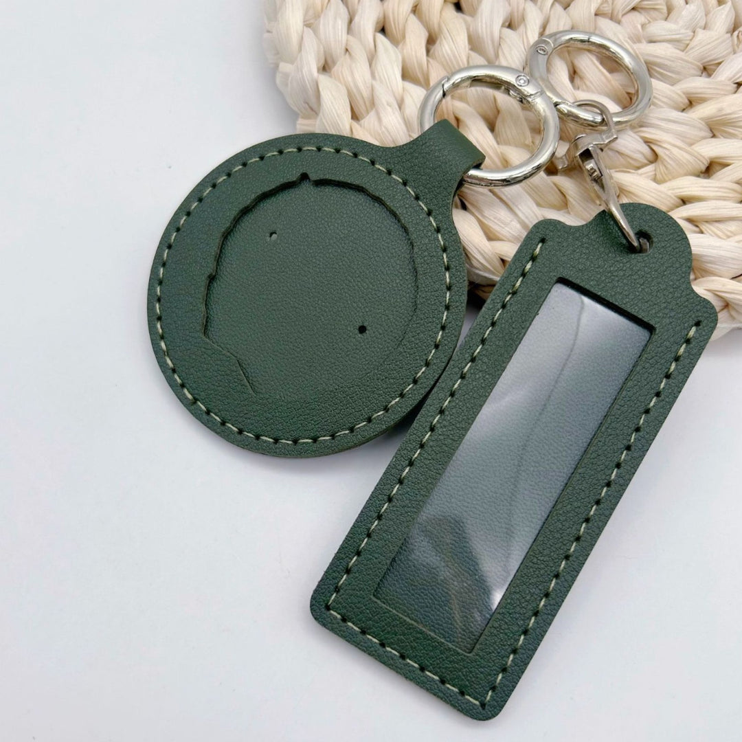 Personalized Leather Keychain Bowlift