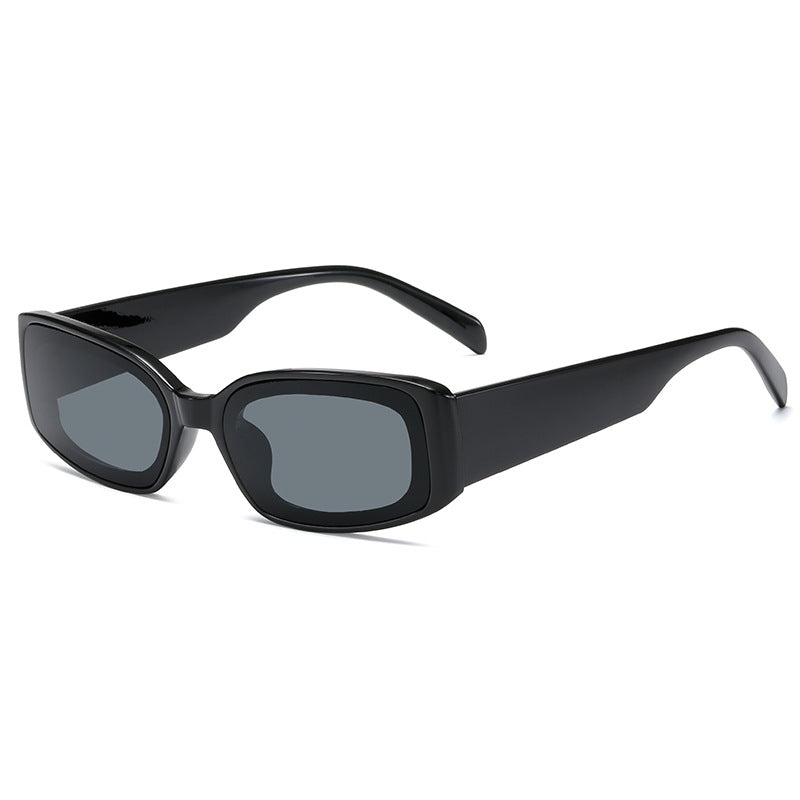 Women's stylish sunglasses with square lenses and transparent frame Bowlift