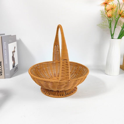 Unisex Fine Rattan Serving Basket Bowlift