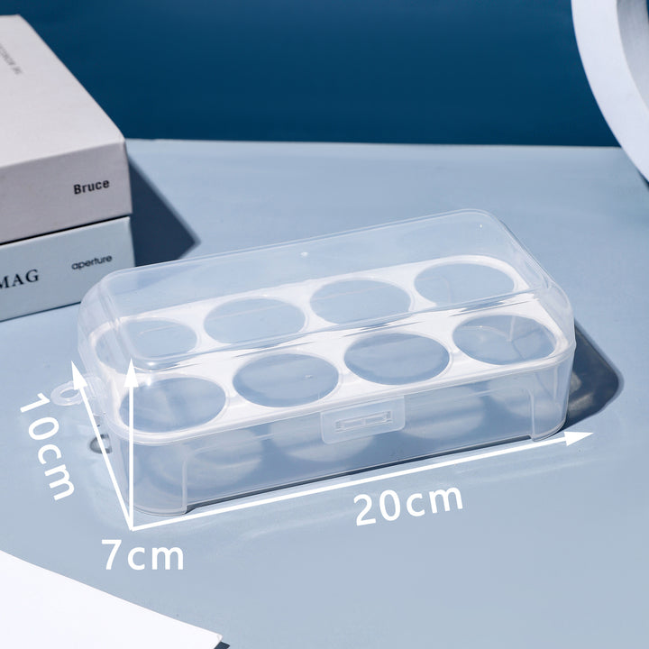 Clear Multi-Compartment Organizer Box Bowlift