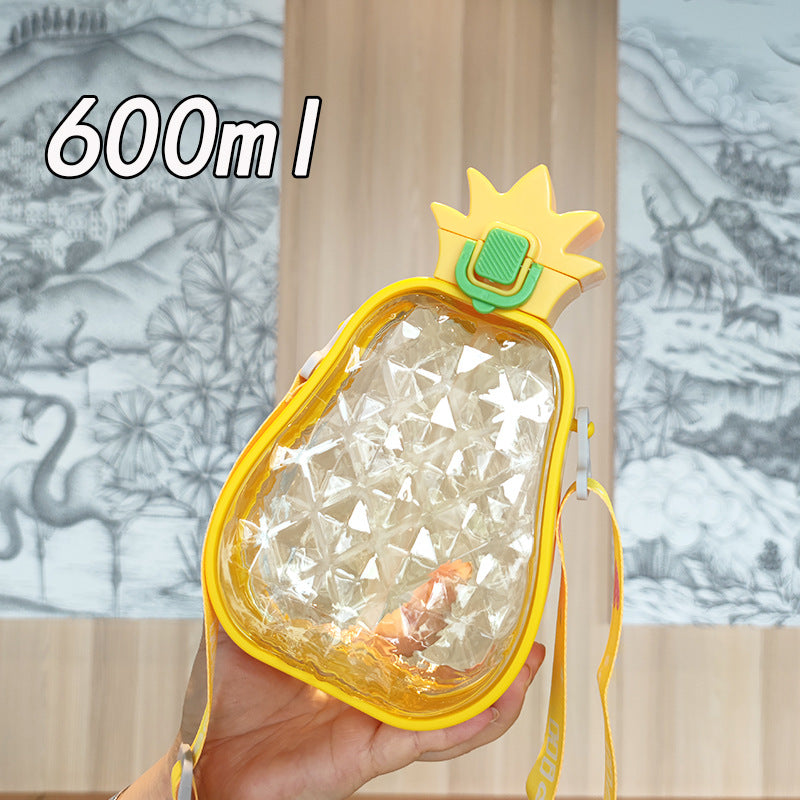 Women's Water Bottle in Pineapple Design Bowlift