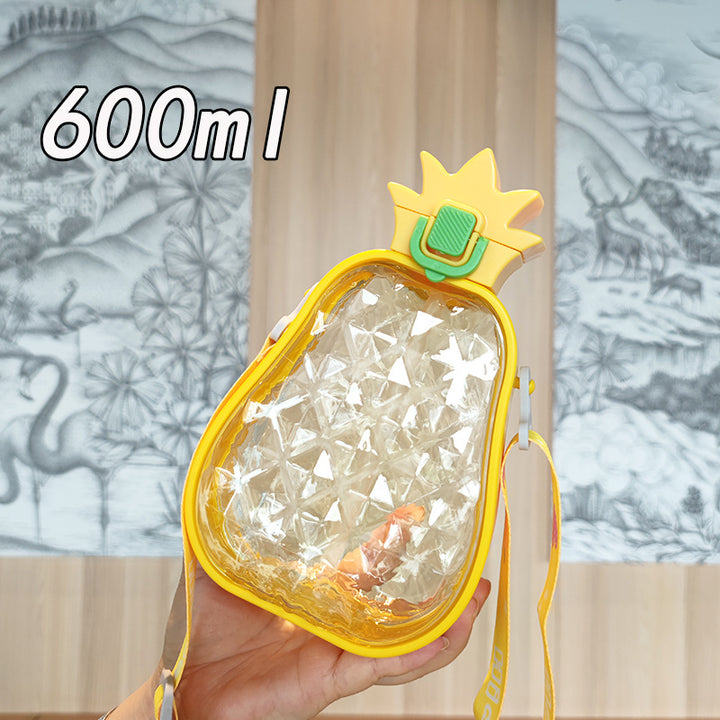 Women's Water Bottle in Pineapple Design Bowlift