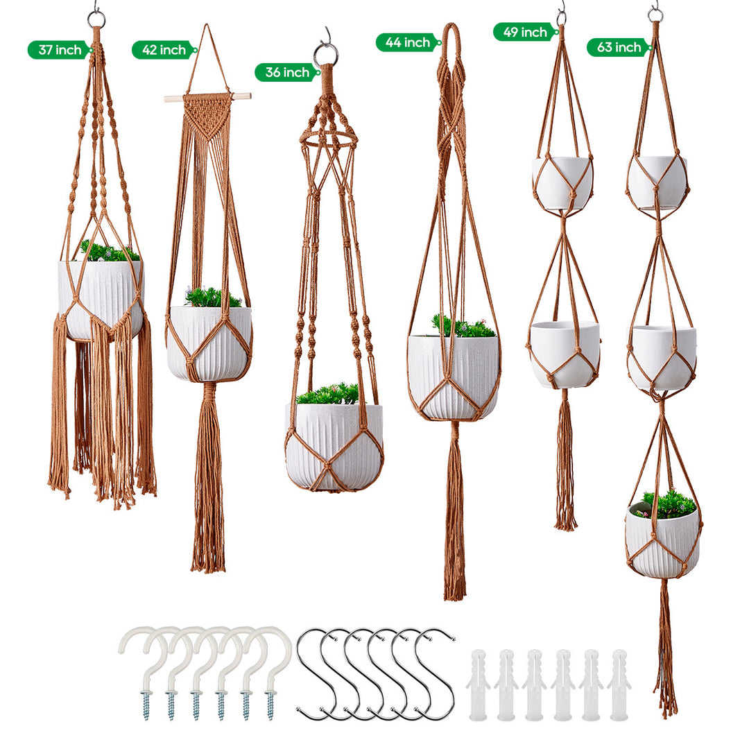 Macramé Plant Hanger Set