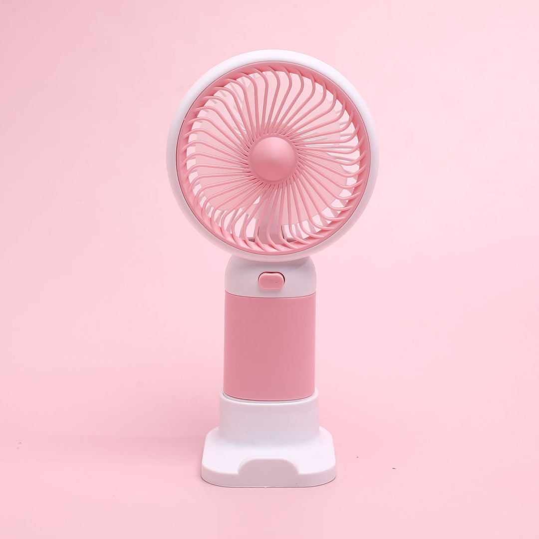 Unisex Rechargeable Mini Handheld Cooling Fan Bowlift