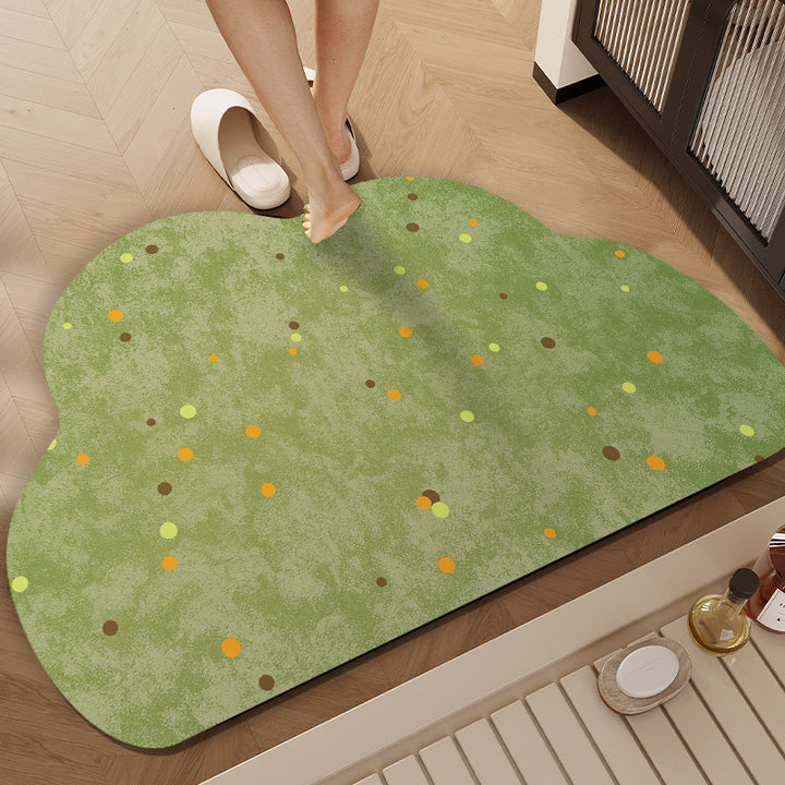 Decorative Oval Area Mat