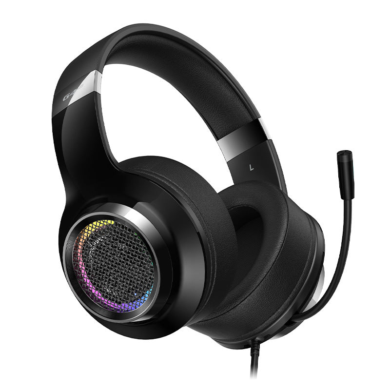 RGB Gaming Headset with Adjustable Microphone Bowlift