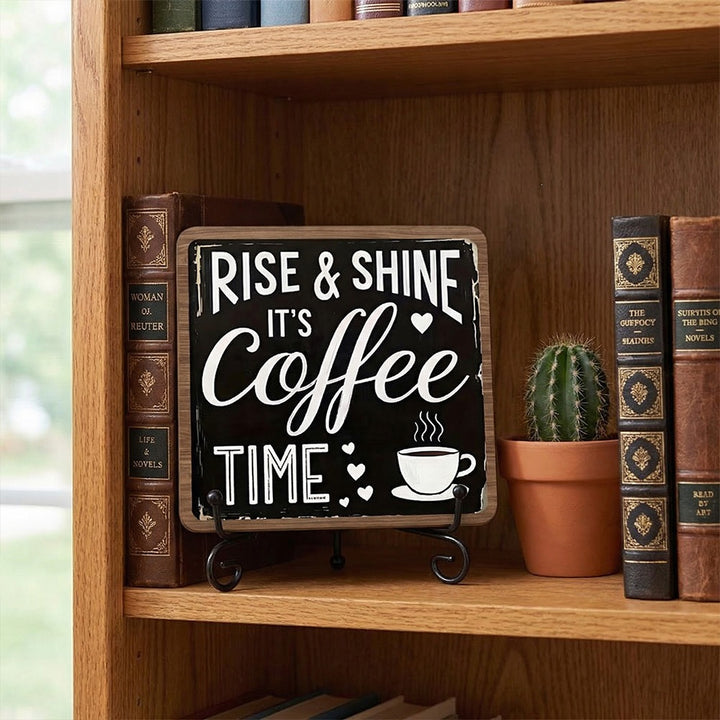 Wooden sign decor Bowlift