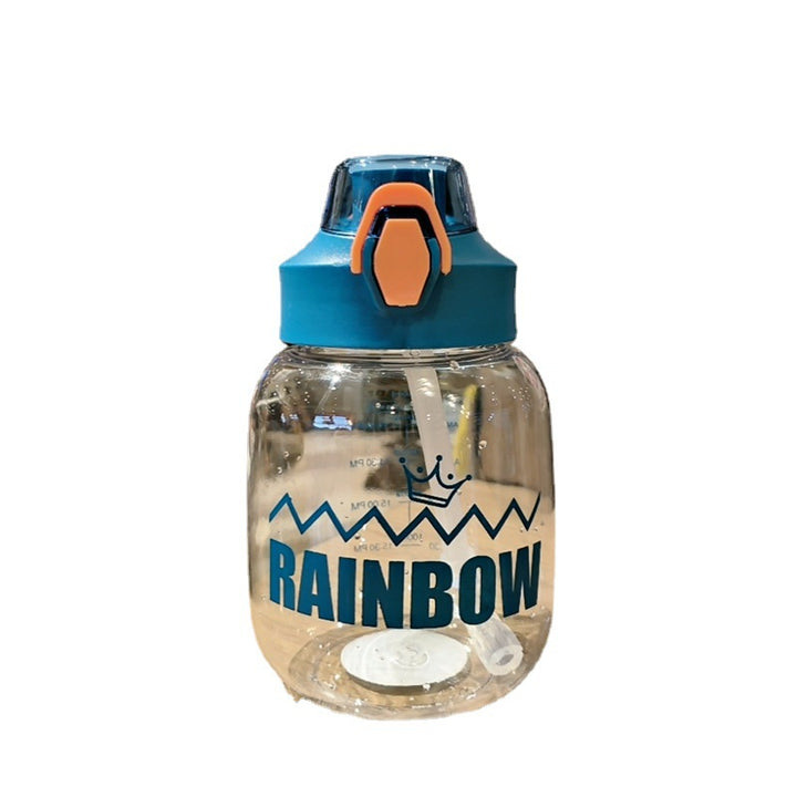 Women’s water bottle with integrated straw Bowlift