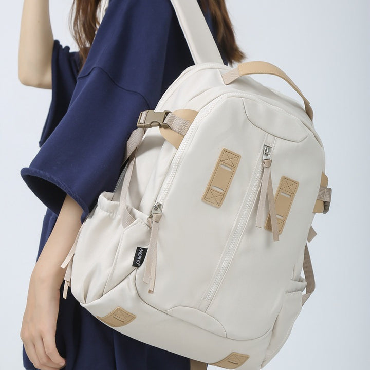 Versatile backpack with ergonomic design and numerous compartments Bowlift