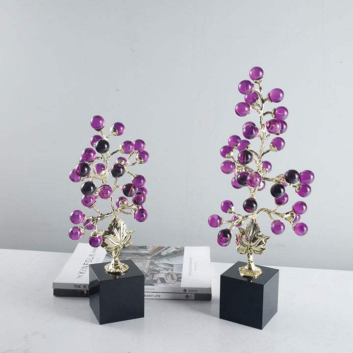 Artistic Decorative Grape Sculpture