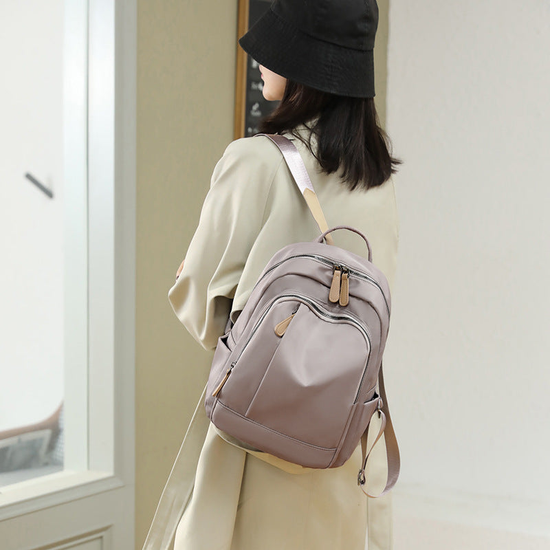 Sleek Multi-Pocket Nylon Backpack Bowlift