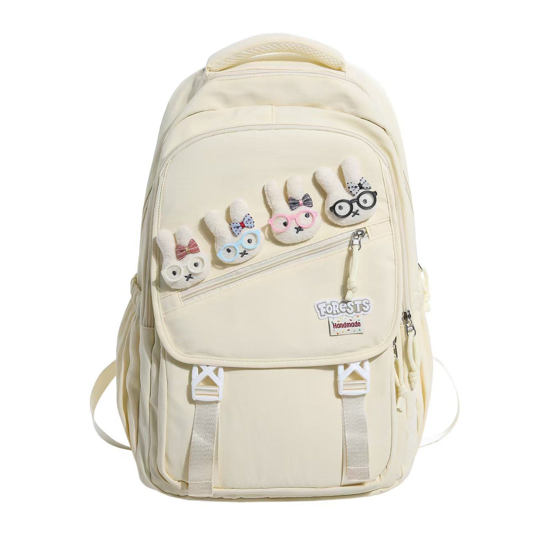 Cute Bunny Embroidered Backpack Bowlift