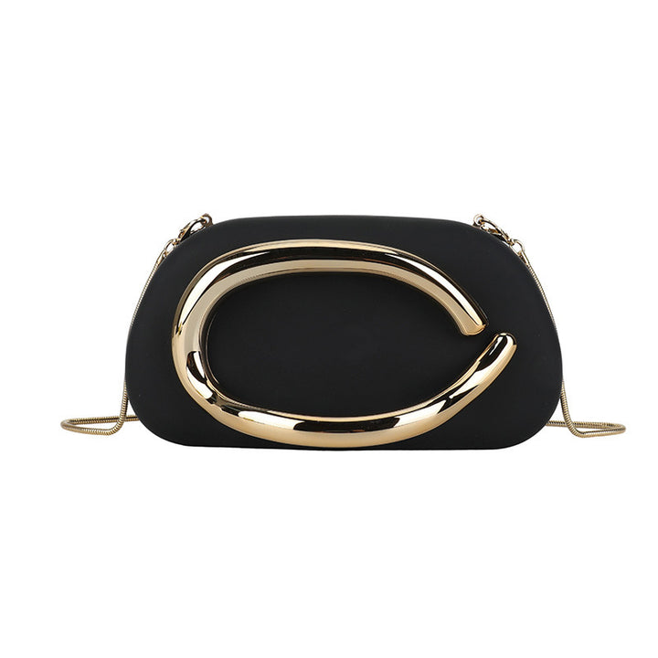Chic Sculpted Crossbody Handbag Bowlift