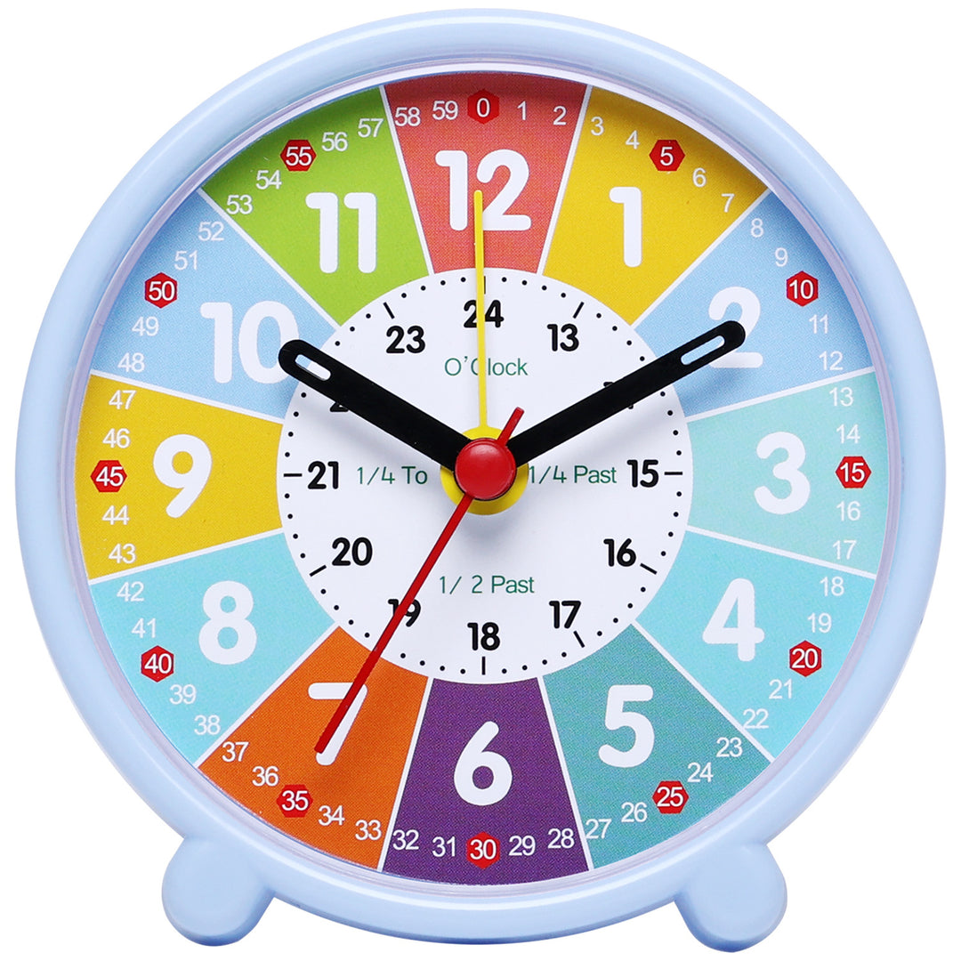 Table clock with bright colors Bowlift