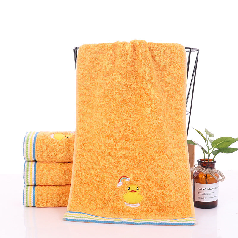 Ladies Child-friendly Cotton Bath Towel Bowlift