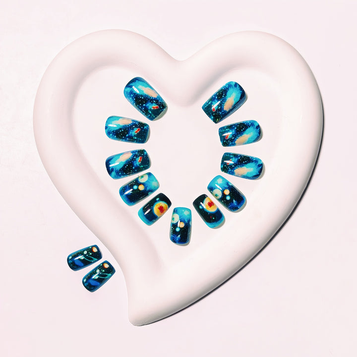 Artificial nails in galactic space design Bowlift
