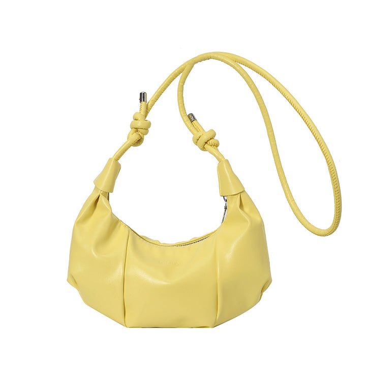Stylish Pleated Shoulder Bag Bowlift