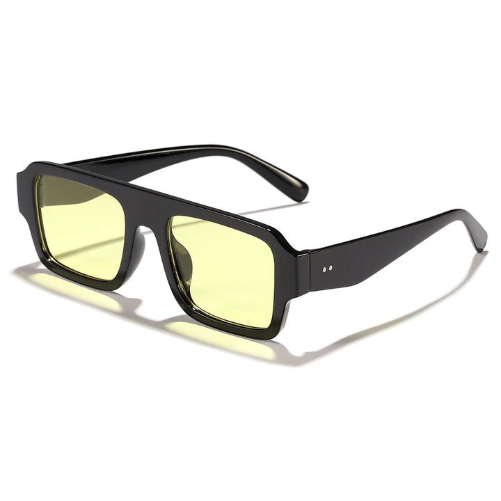 Women's modern square sunglasses with sturdy plastic frame Bowlift