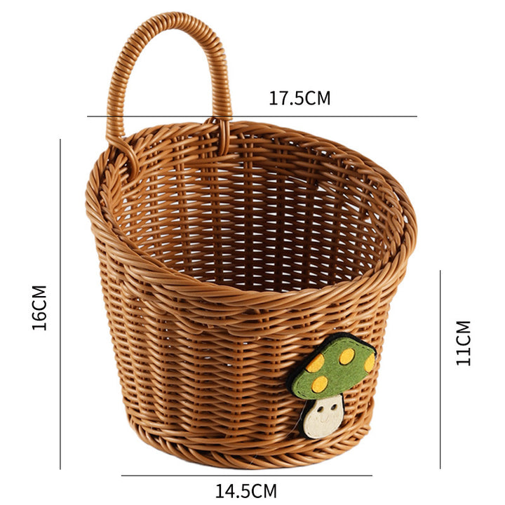 Decorative Woven Storage Bowlift