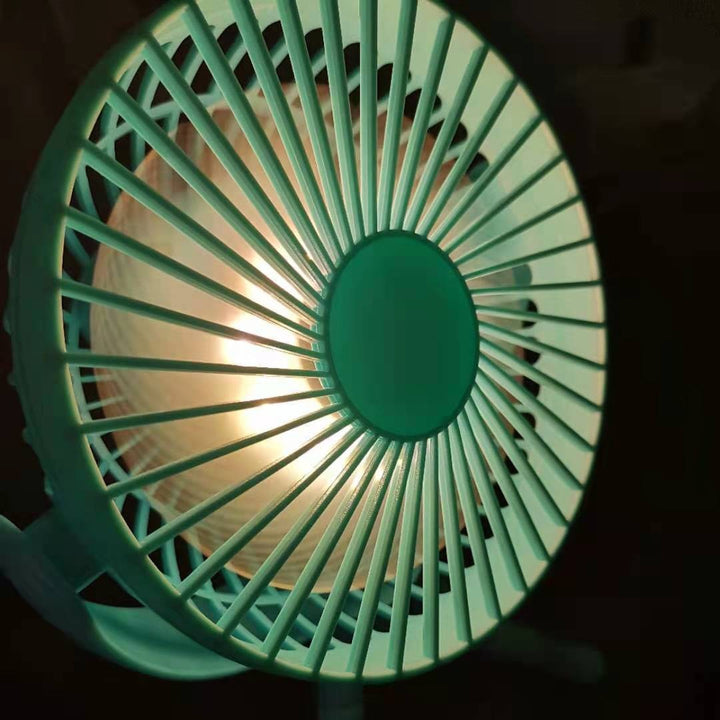 Unisex flexible mini fan with foldable holder Bowlift