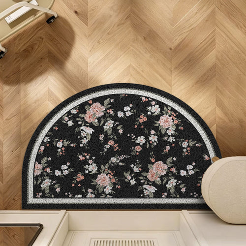Floral Pattern Area Mat