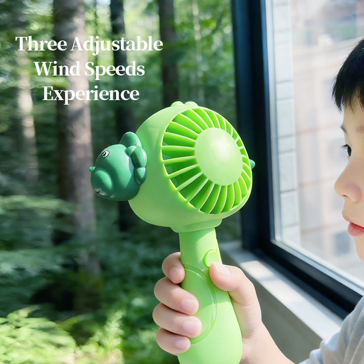 Unisex Portable Handheld Fan with Animal Design Bowlift