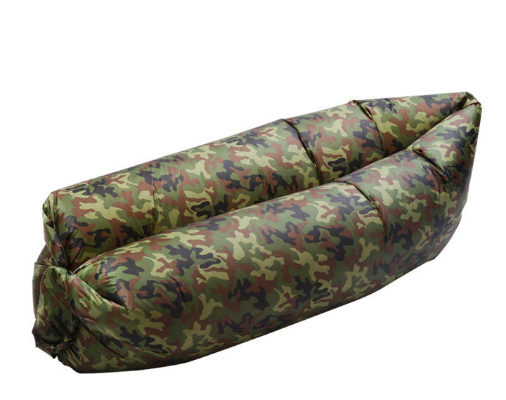 inflatable outdoor air lounger with heavy-duty oxford fabric and rapid-fill valve Bowlift