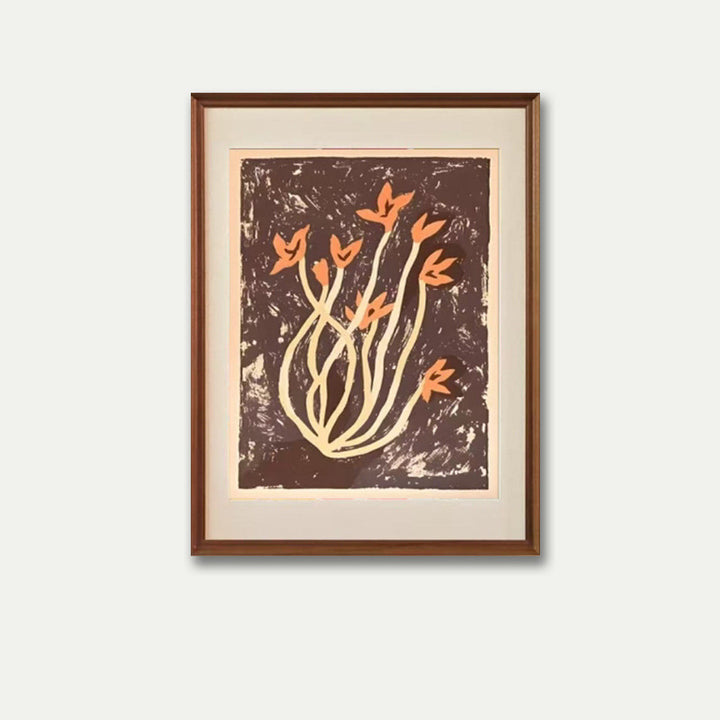 Divided Botanical Print Artwork