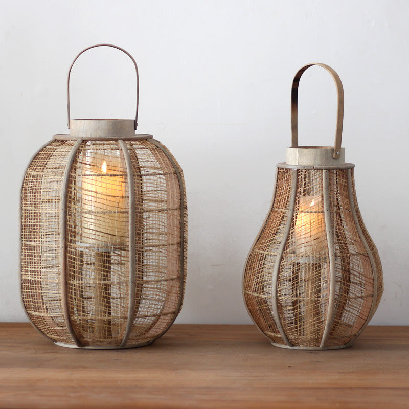 Decorative Rattan Lamp Bowlift