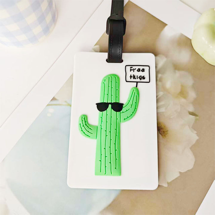 Unisex Tropical-Themed Luggage Identifier Bowlift