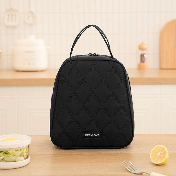 Quilted Insulated Lunch Bag Bowlift